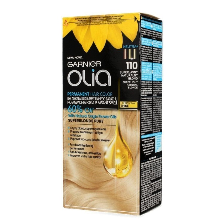 Garnier Olia Farba do włosów /110/ Superjasny naturalny blond