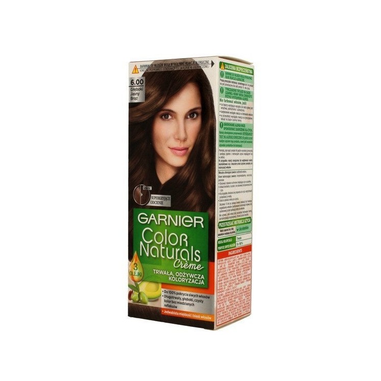 Garnier Color Naturals Farba do włosów /6.00/ Głęboki jasny brąz