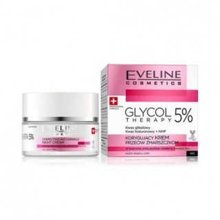 Eveline Glycol Corrective крем проти зморшок 5 % 50 мл