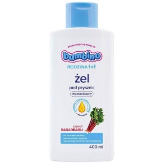 Гель для душу Bambino Family Ревінь 400 мл