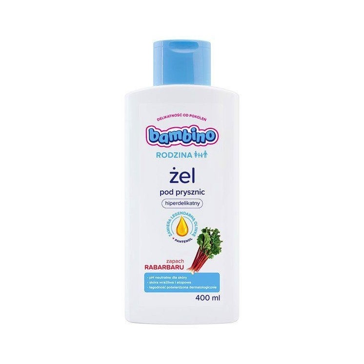 Bambino Family Shower Gel Rhubarb 400 ml