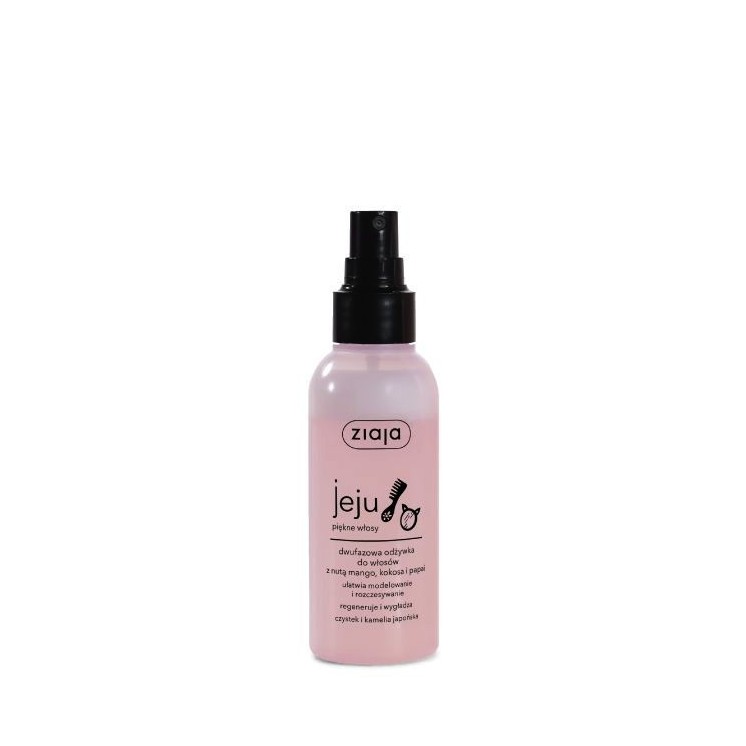 Ziaja Jeju dwufazowa Odżywka do włosów spray 125 ml