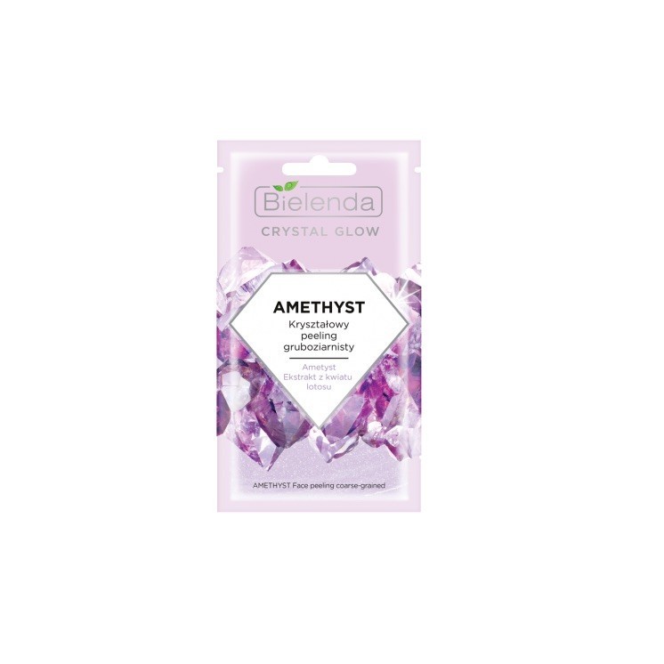 Bielenda Crystal Amethyst Peeling gruboziarnisty kryształowy 8 g