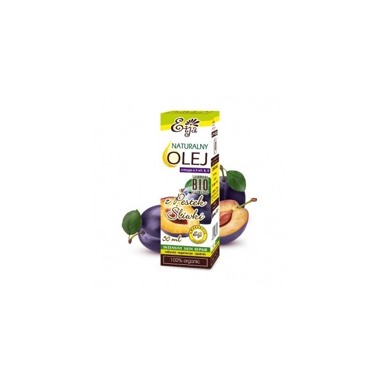 Etja Naturalny Olej Bio z Pestek Śliwki 50 ml