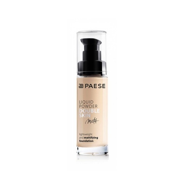 Paese Podkład matujący Liquid Powder Double Skin Matt 10M jasny beż 30 ml