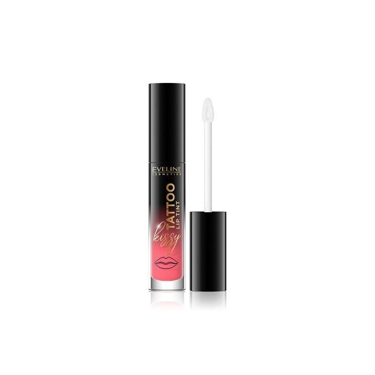 Eveline Kissy Tattoo Lip Tint Długotrwała pomadka w płynie /04/ Delicate Rosie