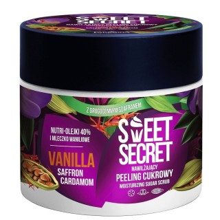 Farmona Sweet Secret Зволожуючий цукровий peeling для тіла Ванілія з шафраном і кардамоном 200 г