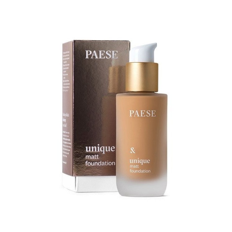 Paese Unique Matt Foundation 606W Warm Beige 30 ml