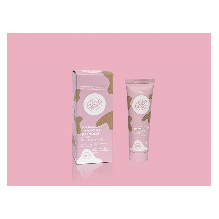 BodyBoom Hydraterende Hand- en Nagelcrème Pielęgnacyjny Dobroczyńca 50 ml