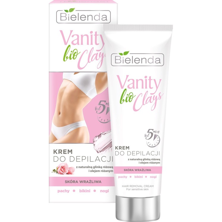 Bielenda VANITY BIO CLAYS Крем для депіляції з червоною глиною 100 мл