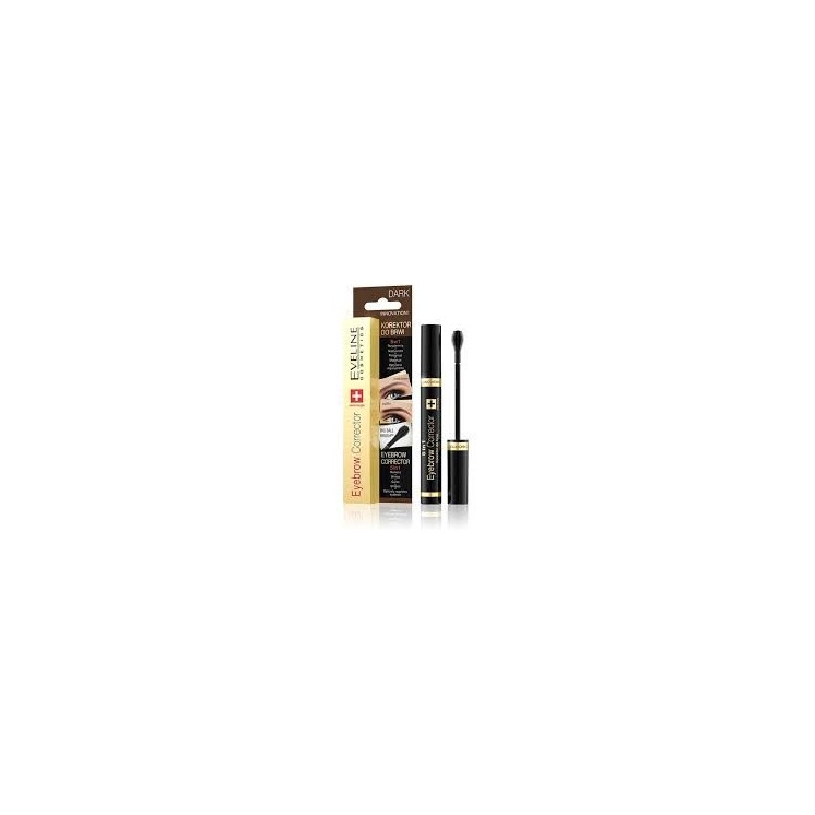 Eveline Korektor do brwi 5w1 Dark Brown 9 ml