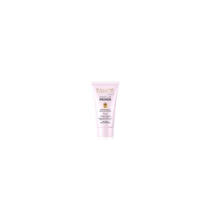 Eveline Make-Up Primer 3in1 Gladmakende basis voor make-up 30 ml