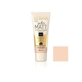 Eveline Satin Matt Mattifying тональний крем /104/ Beige 30 мл