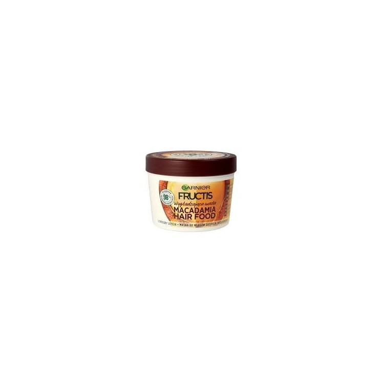 Garnier Fructis Hair Food Maska do włosów suchych i niesfornych Macadamia 400 ml