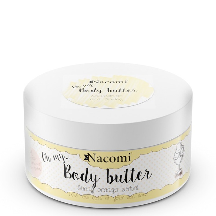 Nacomi Masło do ciała Pomarańczowy sorbet 100 ml