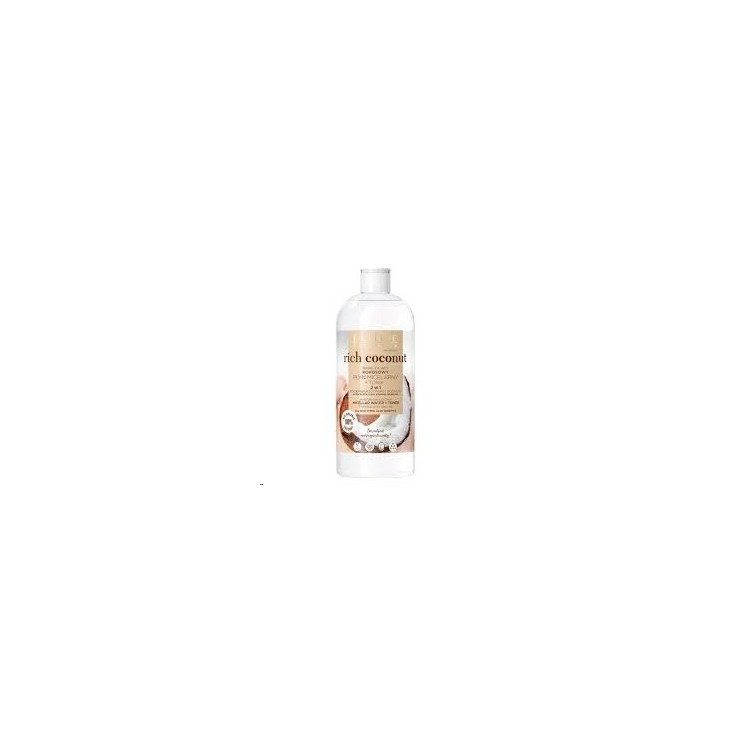 Eveline Rich Coconut 2 in 1 micellaire vloeistof + hydraterende toner 500 ml