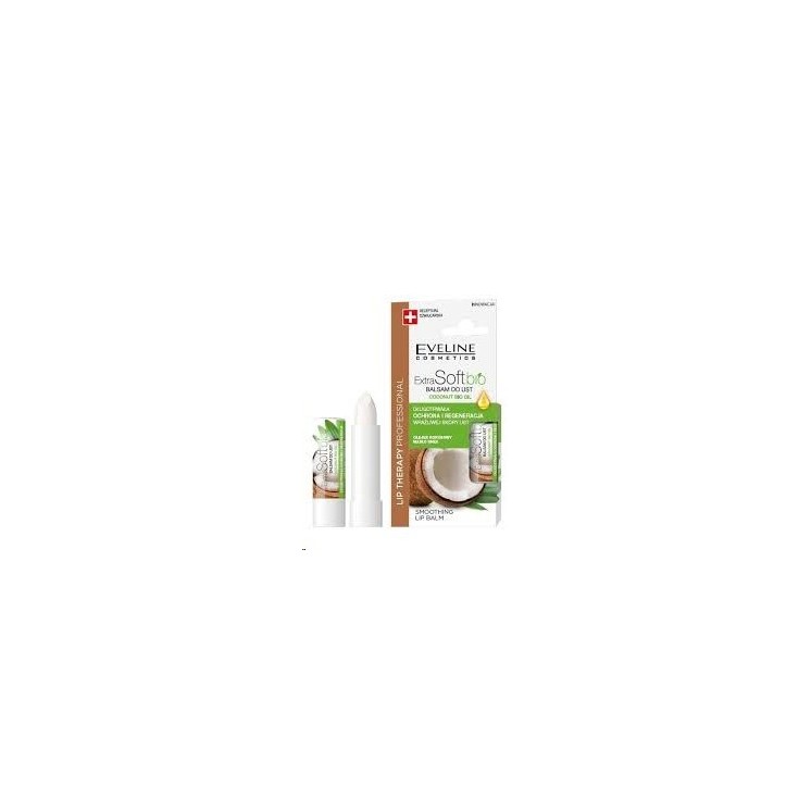 Eveline Lip Therapy Professional Extra Soft Bio Coconut Lippenbalsem 4 g
