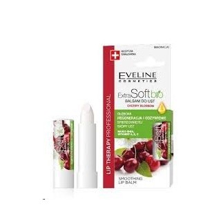 Eveline Lip Therapy Professional Бальзам для захисту губ Extra Soft Bio Cherry 4 г