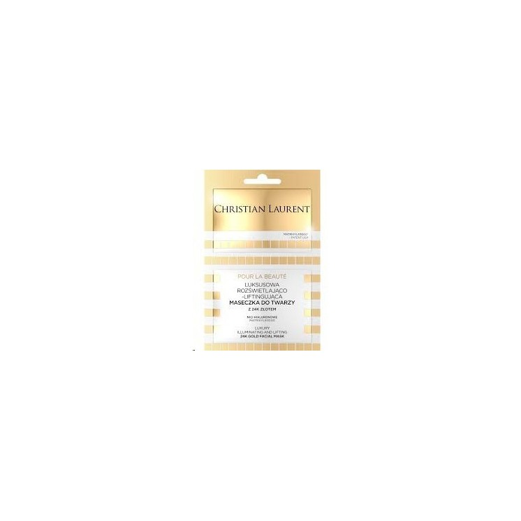 Eveline Christian Laurent Luxurious Illuminating and Lifting Face Mask with 24K Gold 2x5 ml