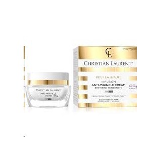 Eveline Christian Laurent Infusion Cream Anti-Wrinkle Cream Rebuilding Skin Density 55+ День/Ніч 50 мл