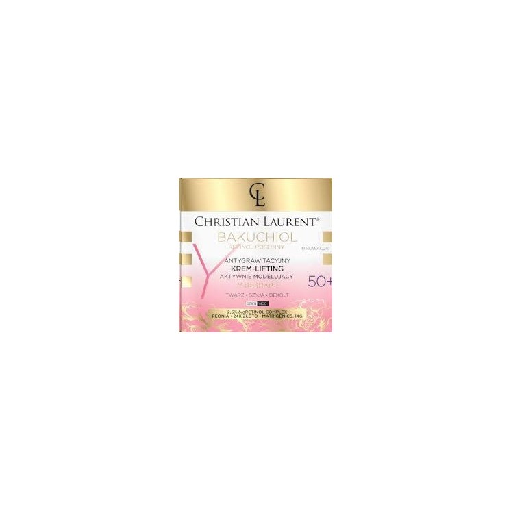 Eveline Christian Laurent Bakuchiol Antigravity Crème-Lifting Actief Modellerend 50+ Dag/Nacht 50 ml