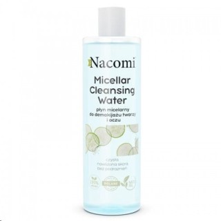 Nacomi Міцелярний флюїд для зняття макіяжу з обличчя та очей, заспокійливий Огірок 400 мл