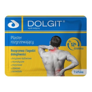 Dolgit Зігріваючий пластир 10 см х 13 см 1 шт