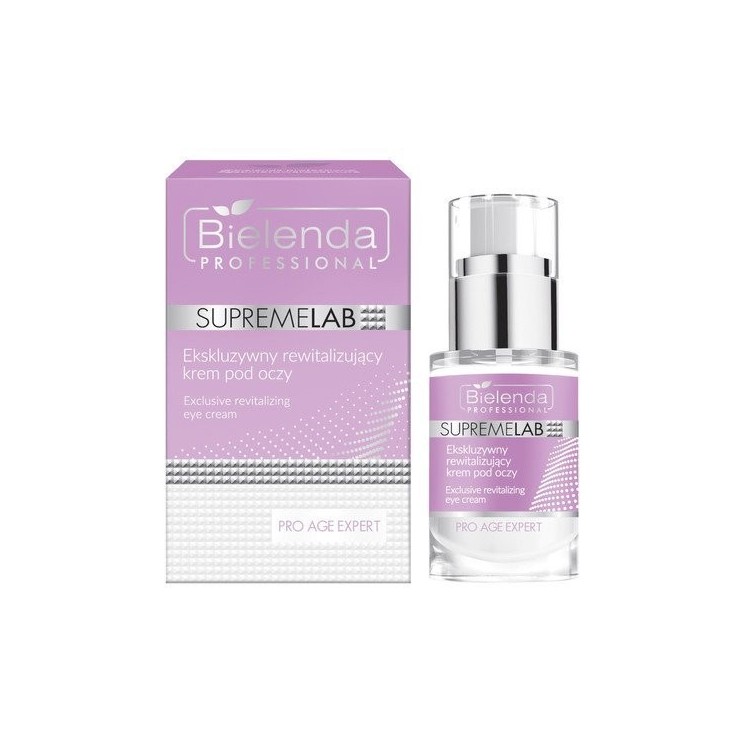 Bielenda Professional SUPREMELAB Pro Age Expert Krem pod oczy ekskluzywnie rewitalizujący 15 ml