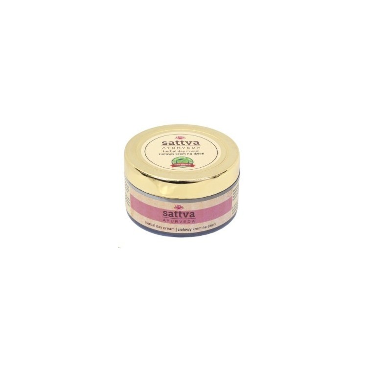 Sattva Ayurveda Ziołowy Krem do twarzy na dzień 50 g