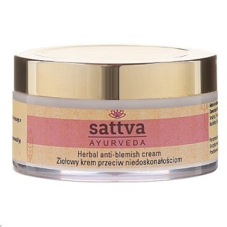 Sattva Ayurveda Herbal Face Cream проти недосконалостей 50 г