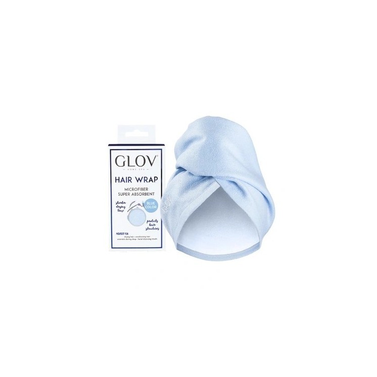 GLOV Hair Wrap Turban do włosów niebieski 1 sztuka