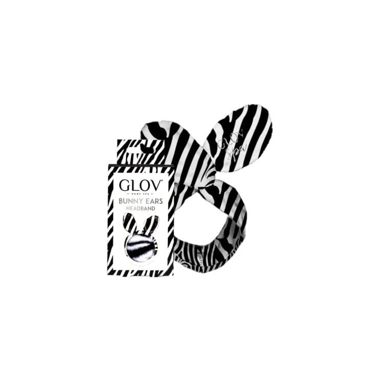 GLOV Bunny Ears Safari Zebra Ear headband 1 piece