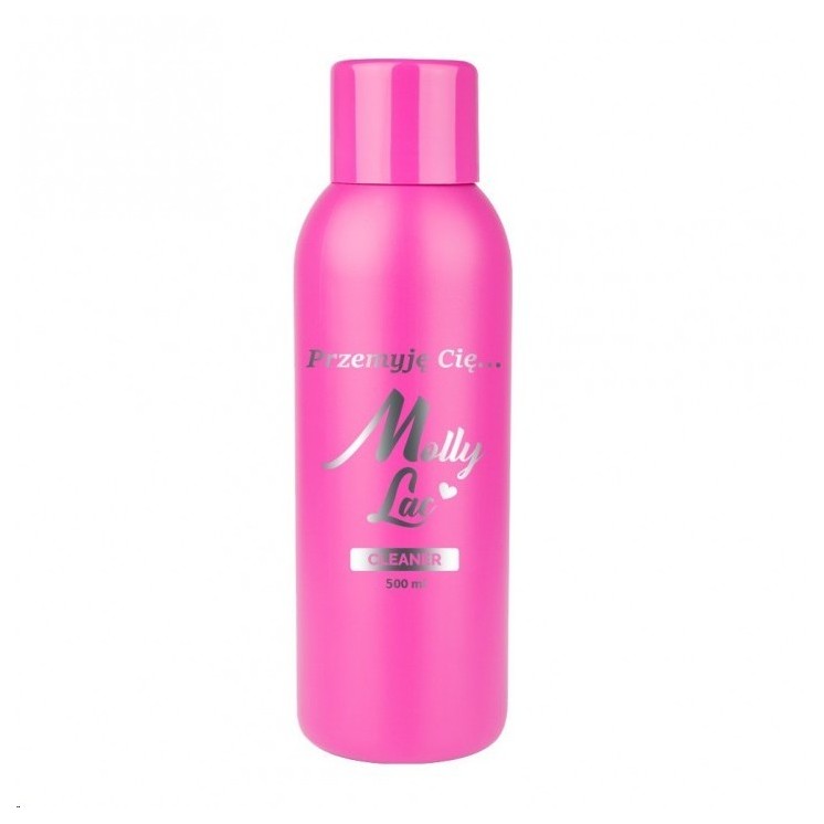 MollyLac Przemyję Cię... Cleaner do odtłuszczania płytki paznokcia 500 ml