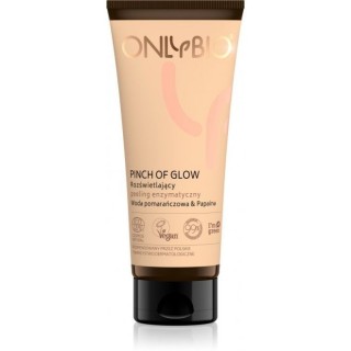 ONLYBIO Pinch of Glow Peeling ензимний пілінг Апельсинова вода та папаїн 75 мл