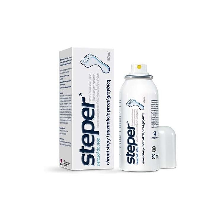 Steper Aerozol do stóp 80 ml