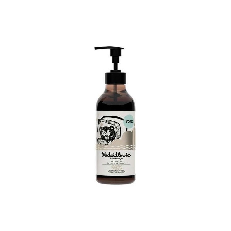 YOPE Douchegel Wierook en Rozemarijn 400 ml