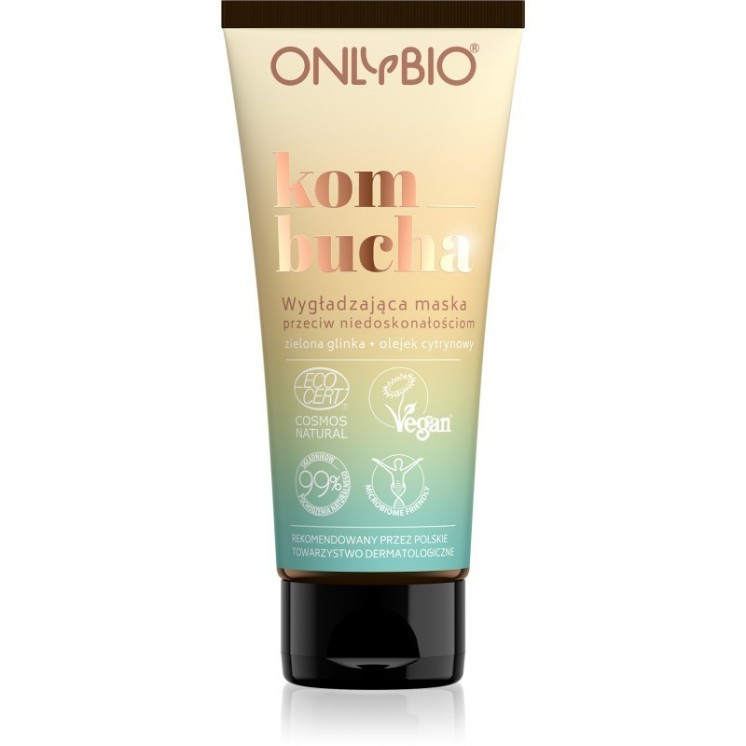 ONLYBIO Kombucha wygładzająca Maska do twarzy przeciw niedoskonałościom 50 ml