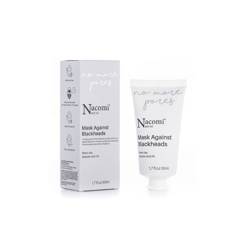 Nacomi Next Level No more pores Maska do twarzy przeciw zaskórnikom 50 ml