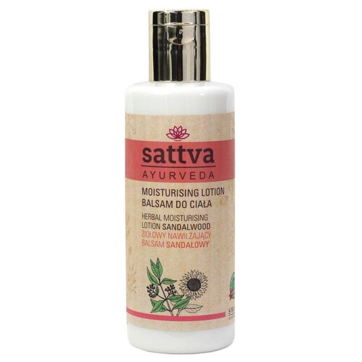 Sattva Ayurveda Balsam do ciała nawilżający Drzewo Sandałowe 210 ml