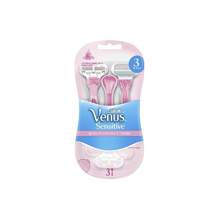 Gilette Simply Venus Sensitive Maszynki do golenia 3 sztuki
