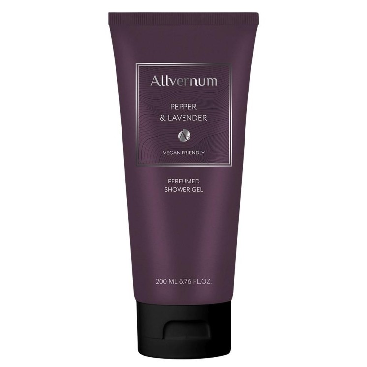 Allvernum Men perfumowany Żel pod prysznic Pepper & Lavender 200 ml