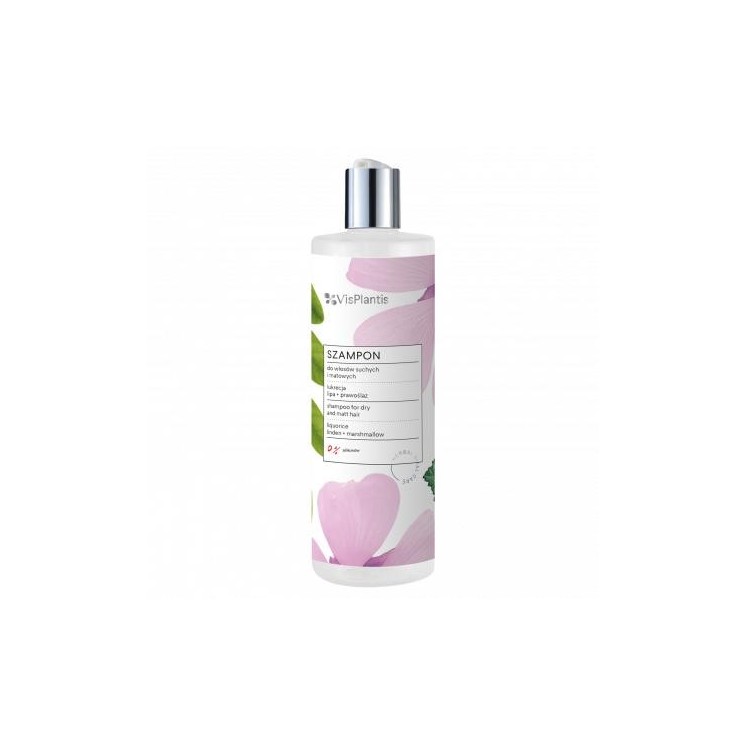 Vis Plantis Shampoo voor droog en dof haar Zoethout, Limoen en Marshmallow 400 ml