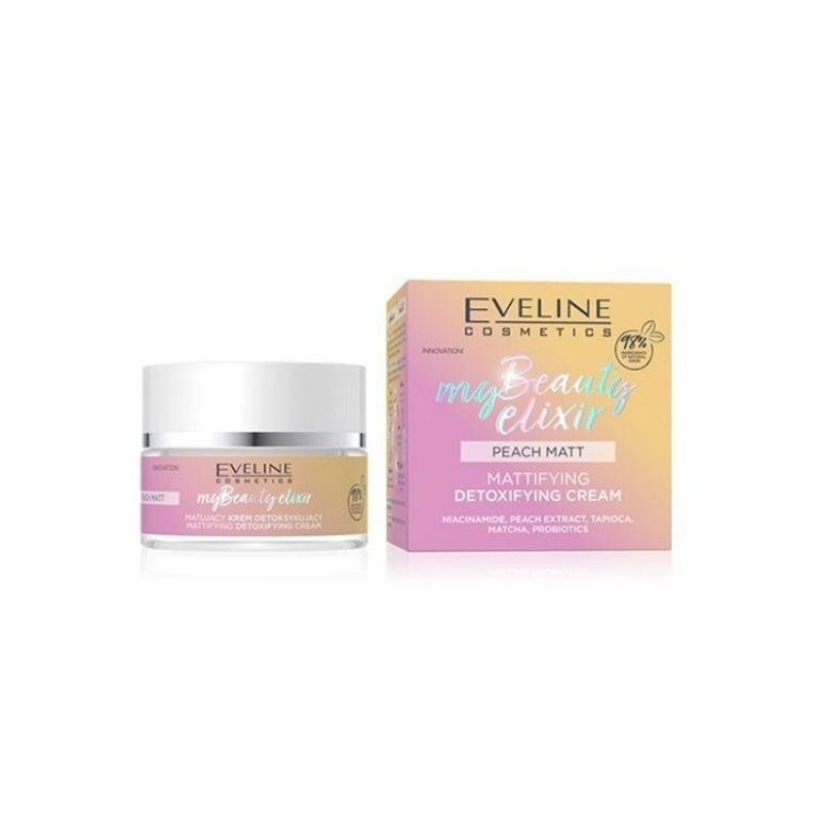 Eveline my Beauty Elixir matujący Krem do twarzy detoksykujący 50 ml