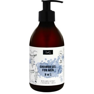 LaQ Kozioł Shower gel for men 8in1 with the scent of men's perfume 300 ml