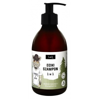 LaQ Savage from the Forest Strengthening hair shampoo for men 300 ml