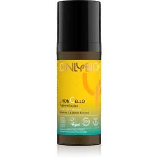 Освітлюючий крем для обличчя ONLYBIO Limoncello Вітамін С & Banan & Кавун 50 мл