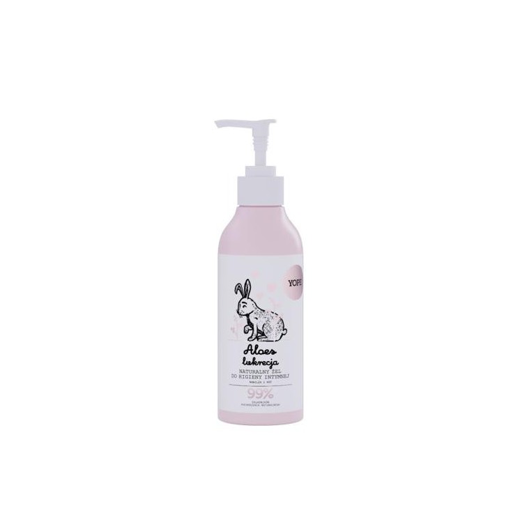 YOPE Żel do higieny intymnej Aloes i Lukrecja 300 ml