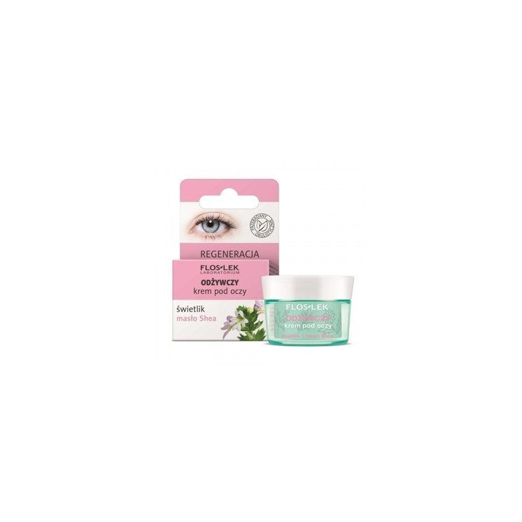 Floslek odżywczy Krem pod oczy Świetlik i Masło Shea 15 ml