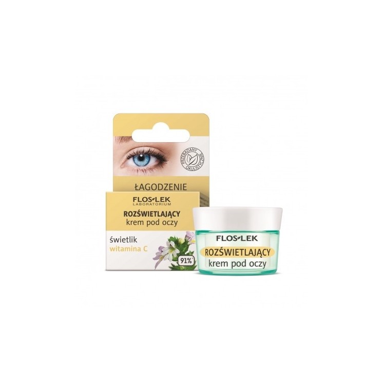 Floslek Illuminating Eye Cream Eyebright and Vitamin C 15 ml
