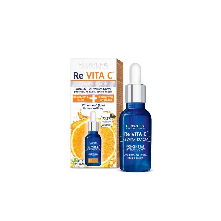 Floslek Re VITA C revitalizing face Serum for mature skin with Vitamin C 30 ml